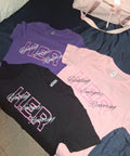 H.E.R T-Shirts (RED LOGO)