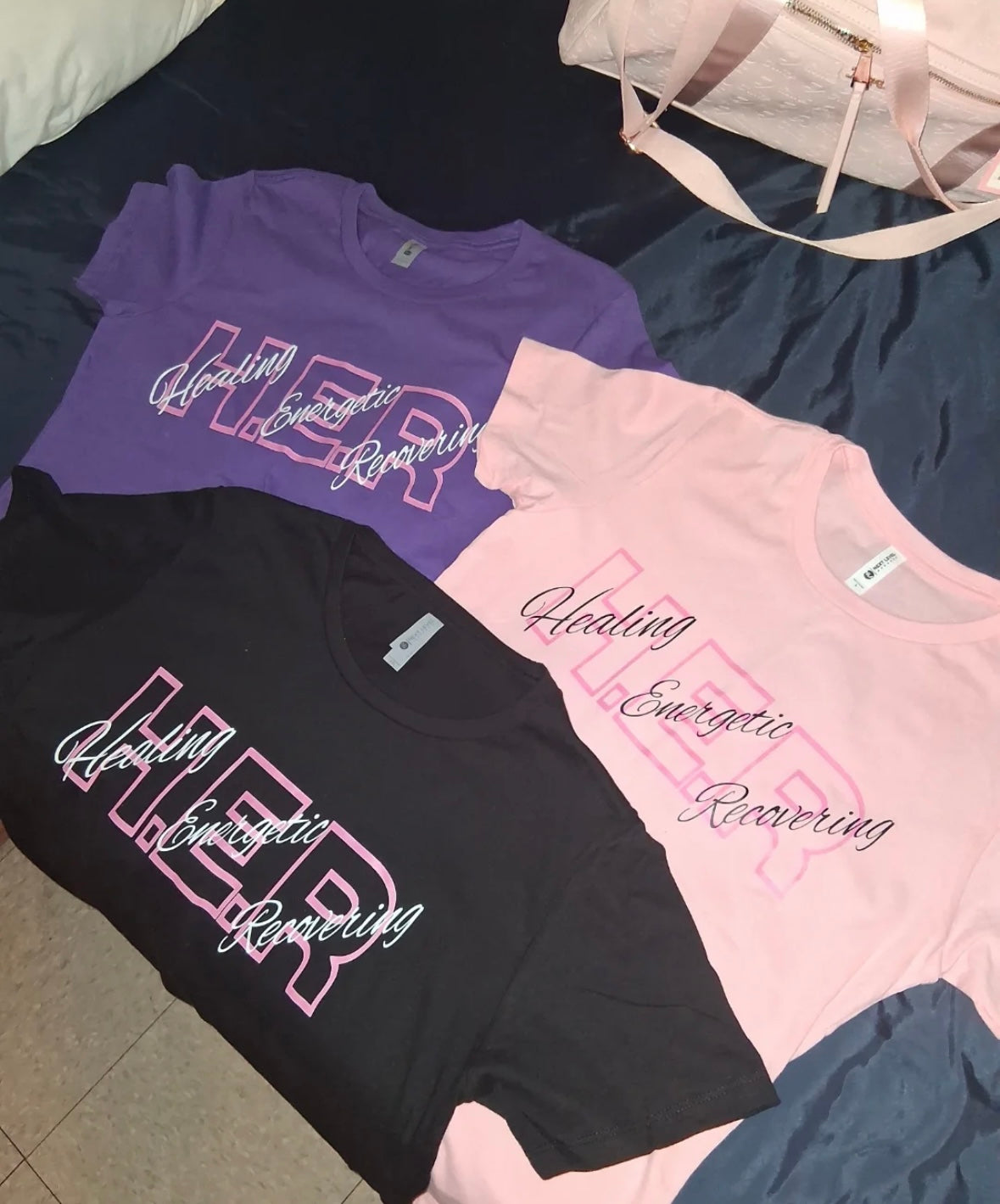 H.E.R T-Shirts (RED LOGO)